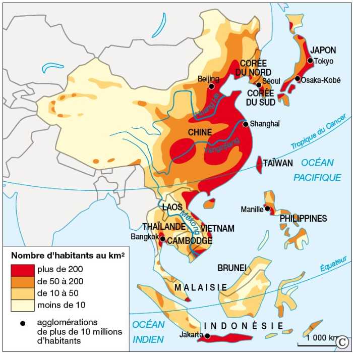 Ii La Répartition De La Population Mondiale